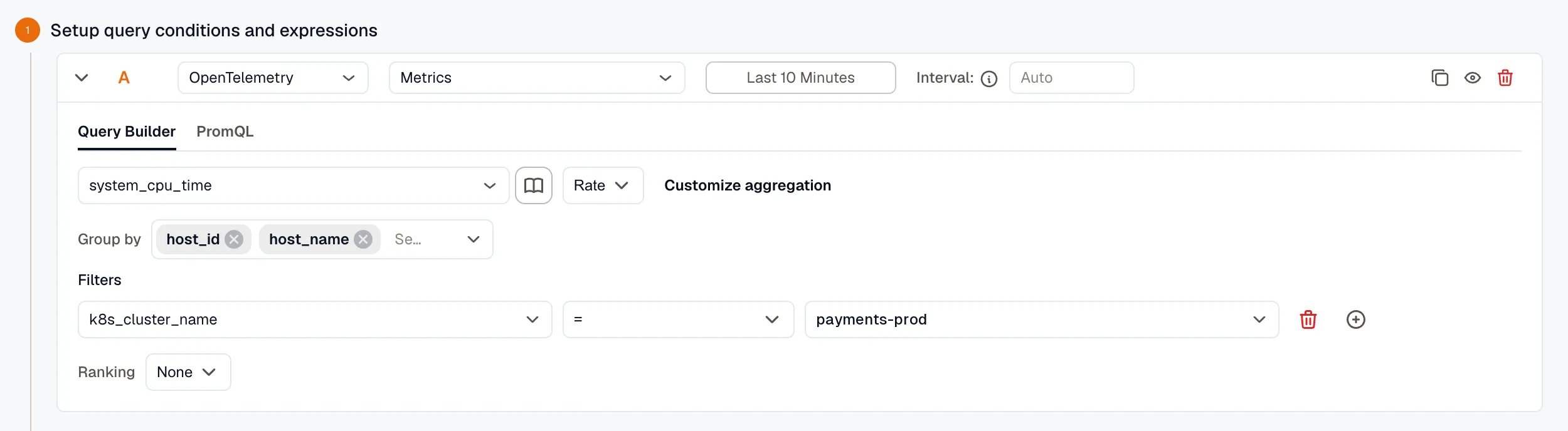 OpenTelemetry / KloudMate query setup